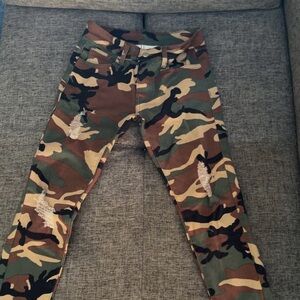 Boy’s Camouflage Pants